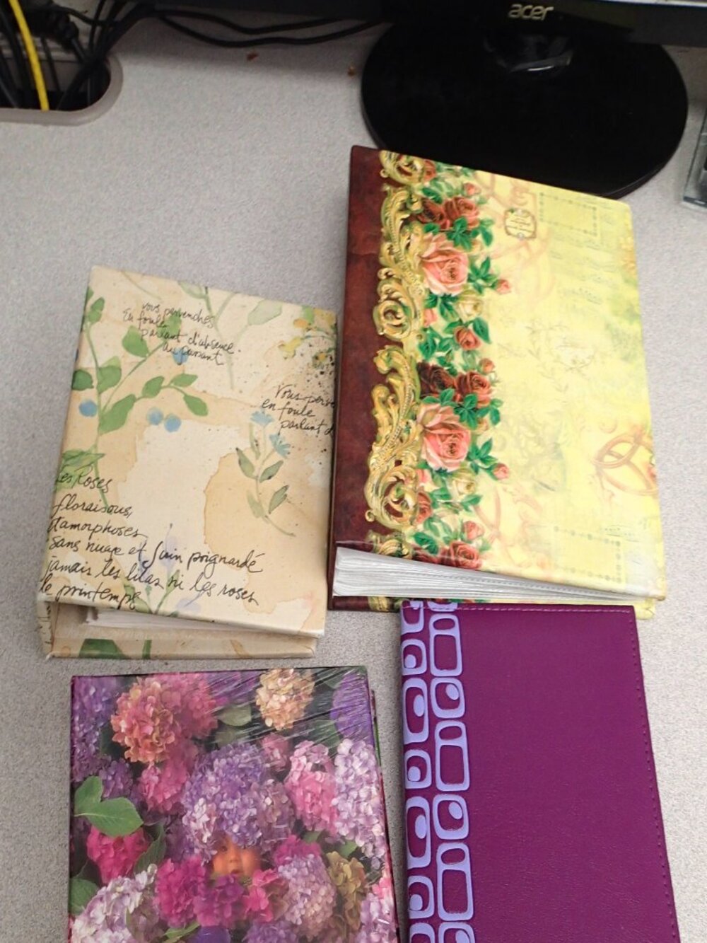 Mini Photo Albums set of 4